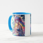 月光を歌うアニメガールPixie Rainbow Mermaid マグカップ (正面左)