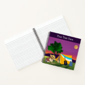 月光キャンプファイアの夢 ノートブック (内部)