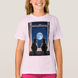月光シルエット Tシャツ