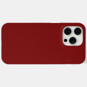 月光レッド Case-Mate iPhoneケース (裏面 (横))