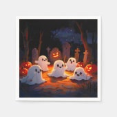月光不気味幽霊物語 スタンダードカクテルナプキン (正面)