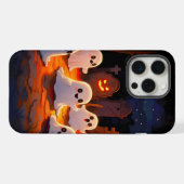 月光不気味幽霊物語 iPhoneケース (裏面横)