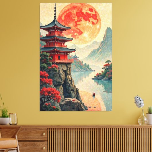 月光塔 キャンバスプリント (インサイチュ (リビング))