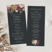 月光庭園の結婚式式 プログラム