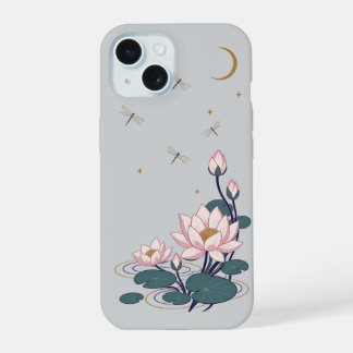 月光蓮池 iPhone 15ケース