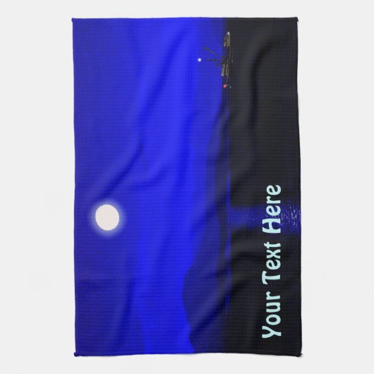 月光路 キッチンタオル (縦)