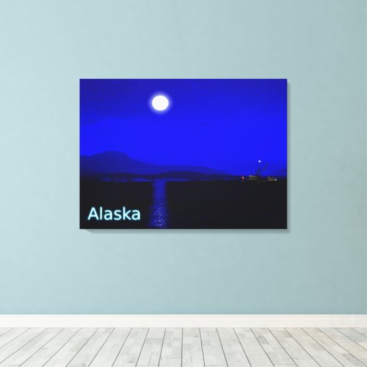 月光路 キャンバスプリント (インサイチュ (ウッドフロア))