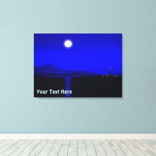 月光路 キャンバスプリント (インサイチュ (ウッドフロア))