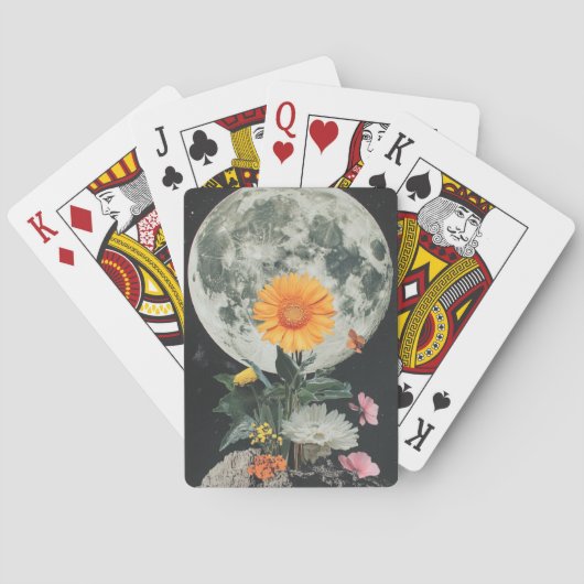 月光開花素朴チャーム(2) トランプ (裏面)