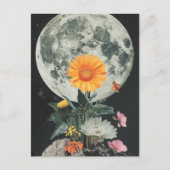 月光開花素朴チャーム(2) ポストカード (正面)