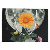月光開花素朴チャーム(2) ラージペーパーバッグ (裏面)