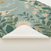 月光開花：パステルフローラと三日月 シェルパブランケット (3/4)