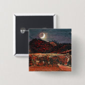 月光1830年によるとうもろこし畑 缶バッジ (正面&裏面)