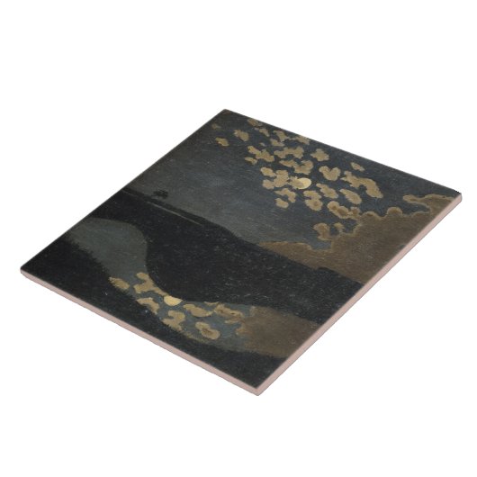 月光1894年 タイル (側面)