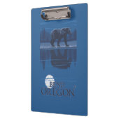 月光-くねり、オレゴンのくま クリップボード (左)