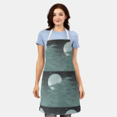 月光 エプロン (着用した状態)