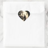 月光 ハートシール (バッグ)