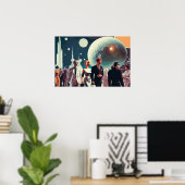 月光 ポスター (ホームオフィス)