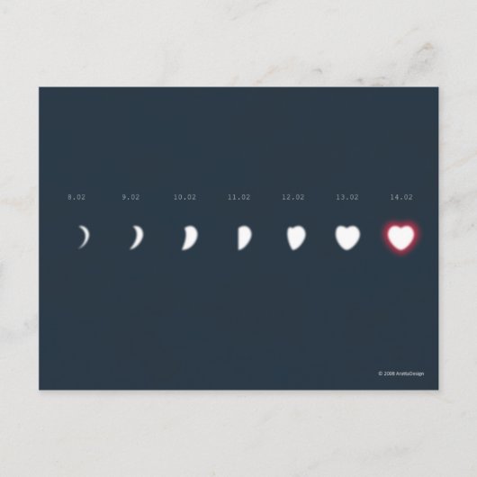 月光… ポストカード (正面)