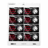 月光 ラベル (フルシート)