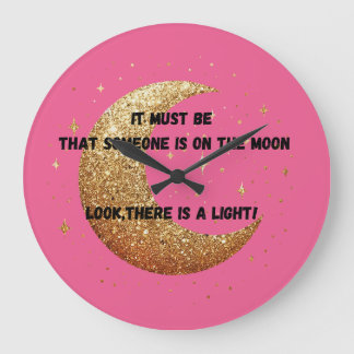 月光 ラージ壁時計