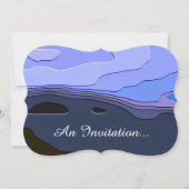 月光 招待状 (正面)