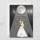 月光 招待状 (正面)