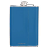 月光-西のイエローストーン、モンタナのくま フラスク (裏面)