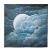 月光，魔法の月，月 タイル (正面)