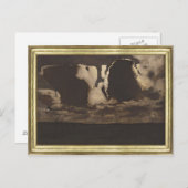 月光， 1887 ポストカード (正面/裏面)