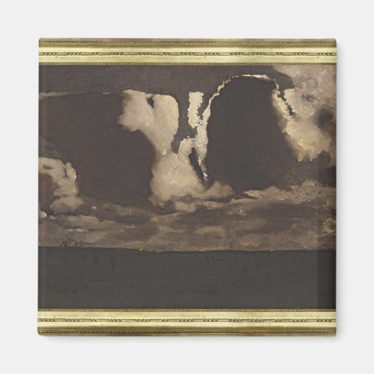 月光， 1887 マグネット (正面)