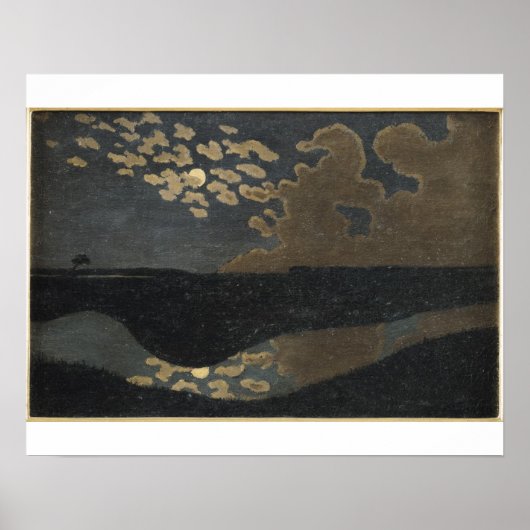 月光， 1894 ポスター (正面)