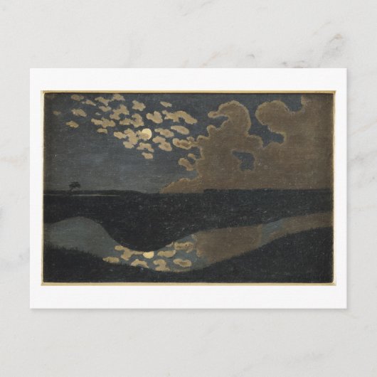 月光， 1894 ポストカード (正面)