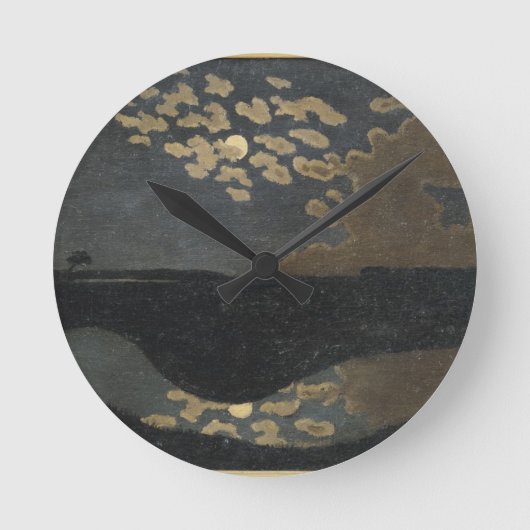 月光， 1894 ラウンド壁時計 (正面)