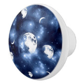 月光 | Moon Phases in Sky Clouds セラミックノブ (右)