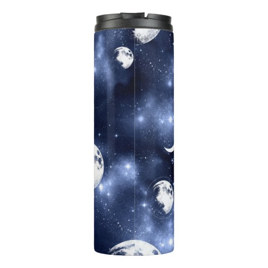 月光 | Moon Phases in Sky Clouds タンブラー (裏面)