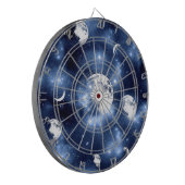 月光 | Moon Phases in Sky Clouds ダーツボード (正面左)