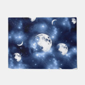 月光 | Moon Phases in Sky Clouds ドアマット (正面)