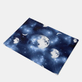 月光 | Moon Phases in Sky Clouds ドアマット (アングル)