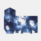 月光 | Moon Phases in Sky Clouds フェイバーボックス (折り畳みなし)