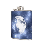 月光 | Moon Phases in Sky Clouds フラスク (左)