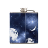 月光 | Moon Phases in Sky Clouds フラスク (裏面)