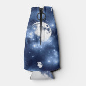 月光 | Moon Phases in Sky Clouds ボトルクーラー (裏面)