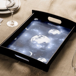 月光 | Moon Phases in Sky Clouds 薄葉紙