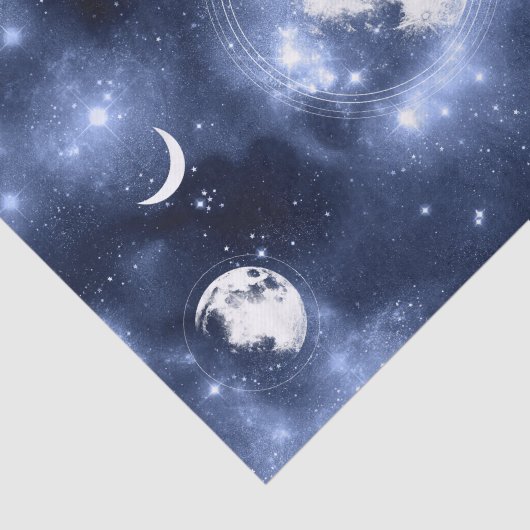 月光 | Moon Phases in Sky Clouds 薄葉紙 (詳細)