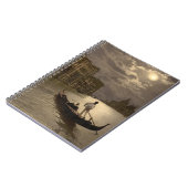 月光II、ベニス、イタリアによる大運河 ノートブック (左側)