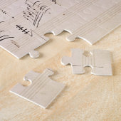 「月光Sonataのスコアシート ジグソーパズル (側面)