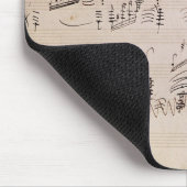 「月光Sonataのスコアシート マウスパッド (コーナー)