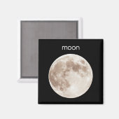 月冷蔵庫磁石 マグネット (正面/裏面)