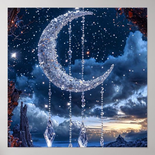 月凍ってい芸術 ポスター (正面)